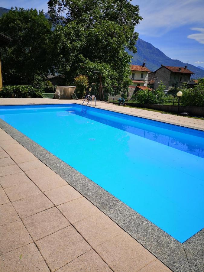 Residence Santa Croce Delebio Provincia Di Sondrio Eksteriør billede